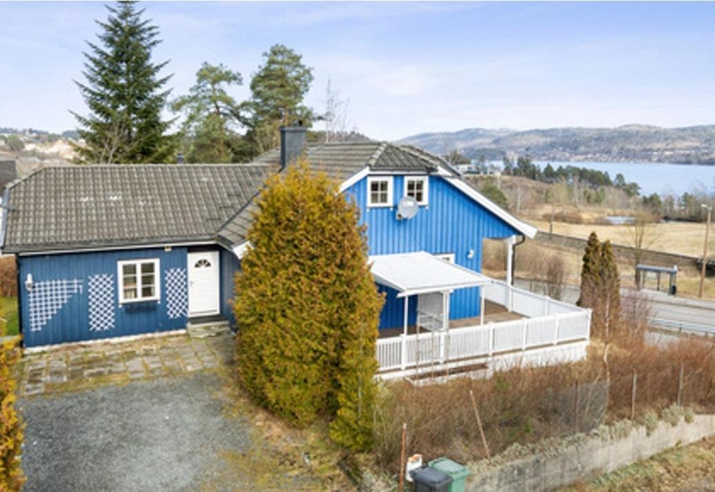 Апартаменти Blue House Brevik Порсґрунн Екстер'єр фото
